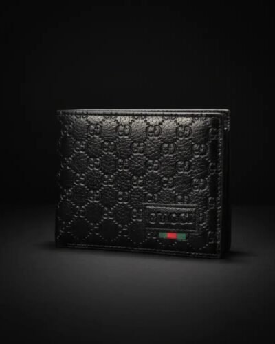 GUCCI PERIMIUM BLACK LEATHER WALLET